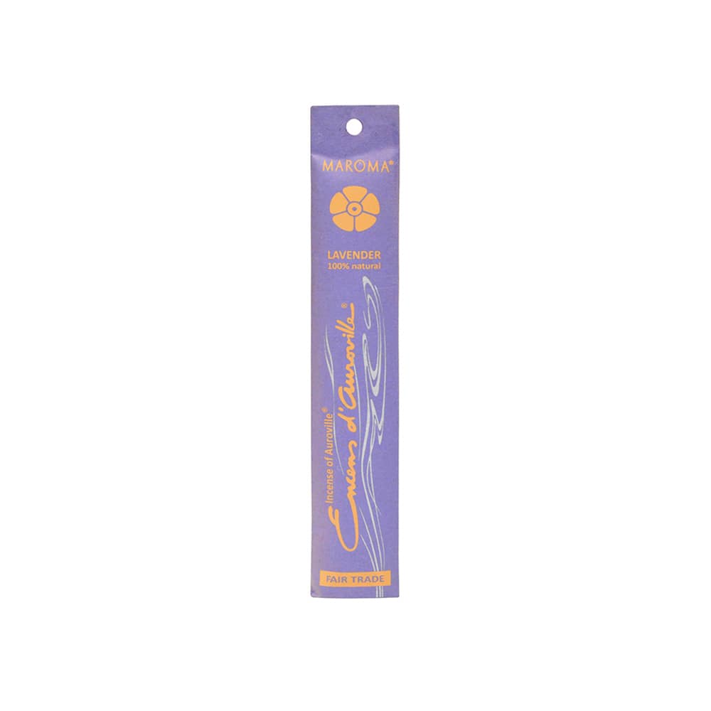 Maroma Incense Lavender 10 Incense Sticks - Maroma